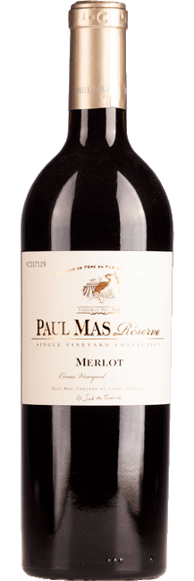 paul mas réserve merlot single vineyard collection