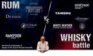 Masterclass Rum vs Whisky in Nieuwegein op vrijdag 20 oktober‘23 - Proeverijen