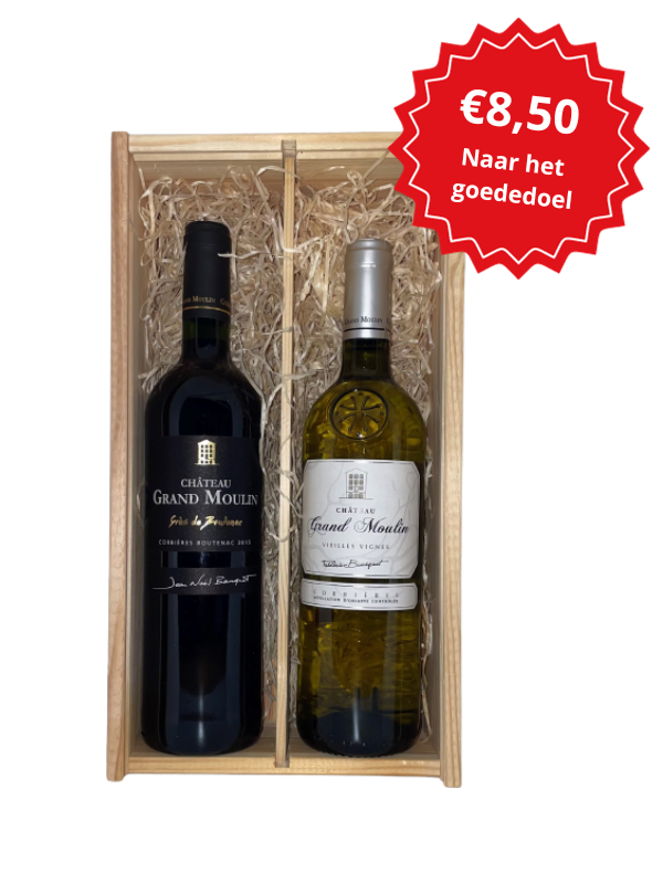 gd frans wijnpakket kistje 2 fles