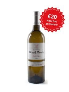 GD Chateau Grand Moulin Vieilles Vignes Blanc- doos 6 fles - Goede doelen Nieuwegein