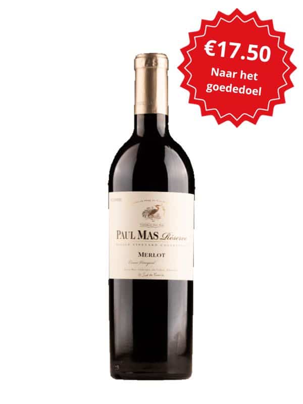 gd paul mas réserve single vineyard collection merlot doos 6 fles
